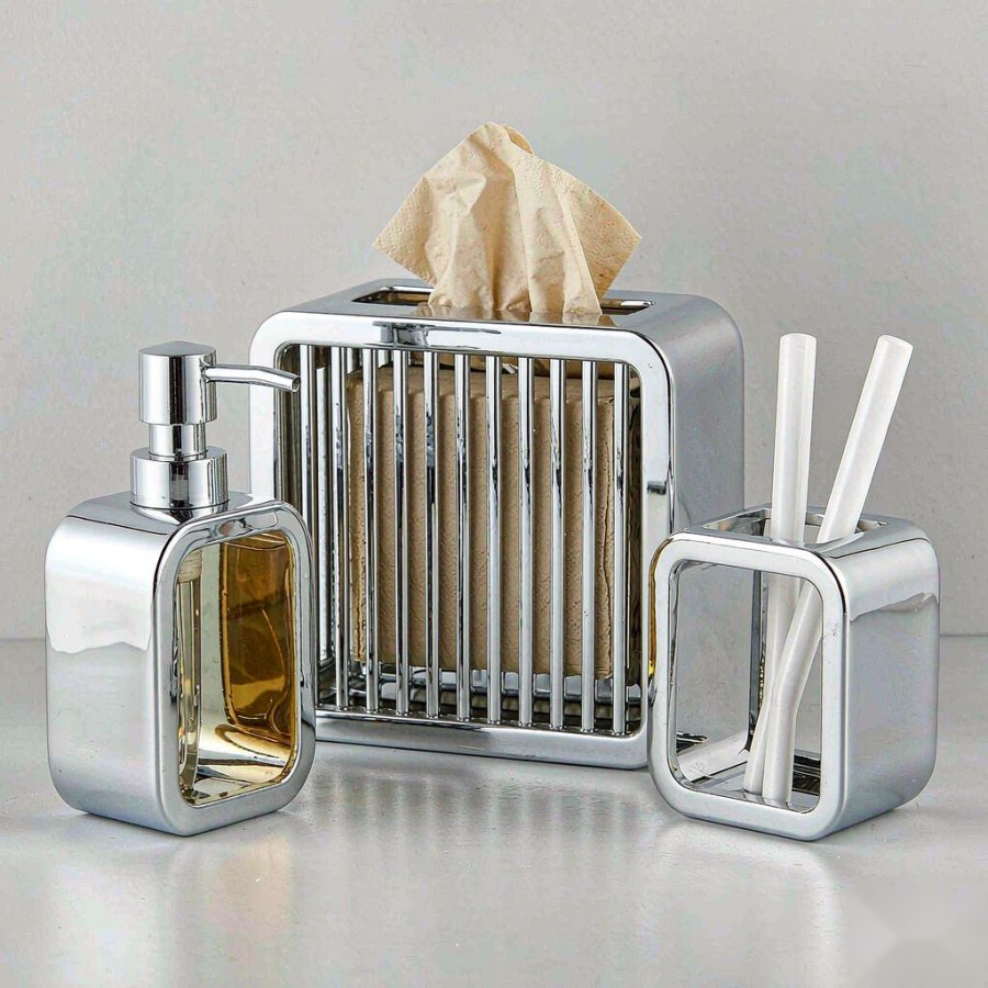 6-Piece Cotton Bath Towel Set