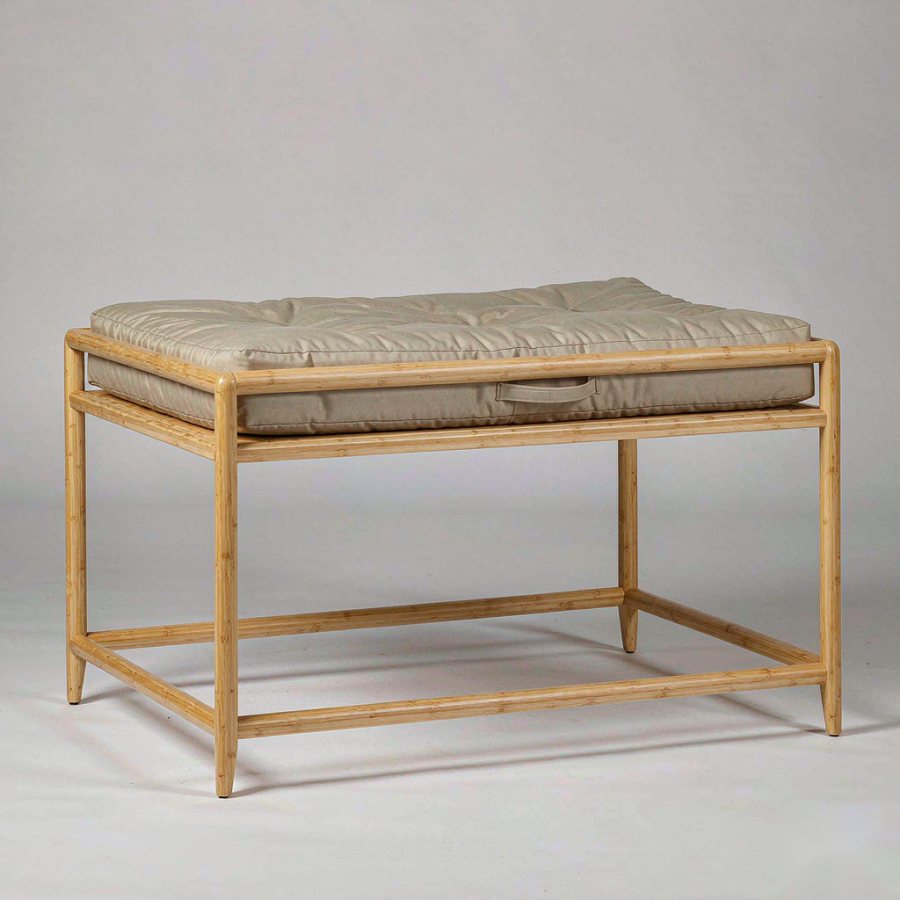 Elevated Pet Bed with Removable Cushion