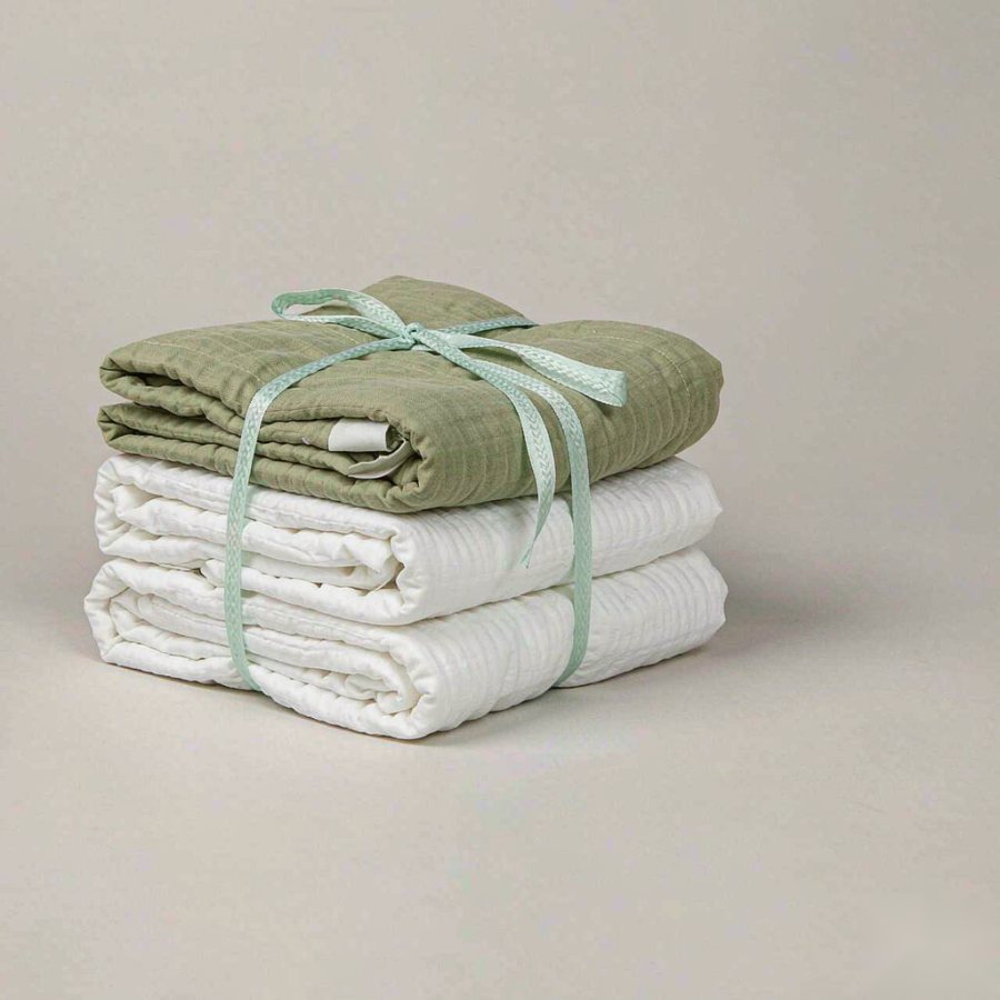 4-Piece Quick-Dry Cotton Towel Set